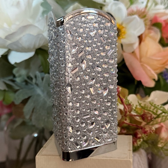 🆕🫧 BATH & BODY WORKS “SILVER TOSSED GEMS” FOAMING HAND SOAP HOLDER. BRAND NEW. - Picture 6 of 8